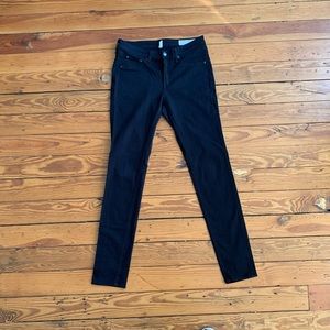 Rag and Bone size 29 black skinny legging